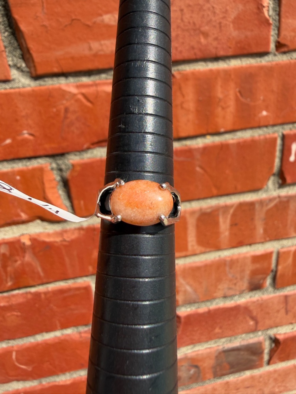 NWT Peach Aventurine Ring